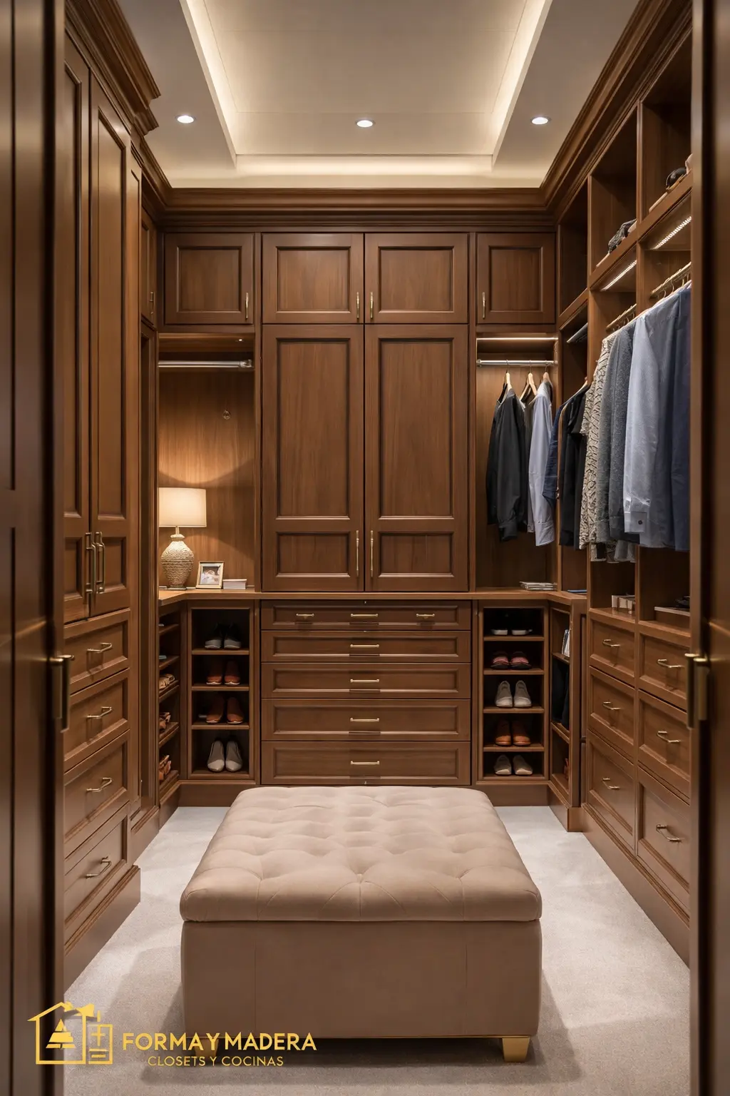 Closet premium a medida – FORMA Y MADERA